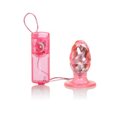 Plug/vibr-TUSH TRAINER VIBRATING PINK